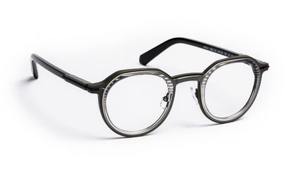 JF3151 C2802 Gray Gradient With Stripes/Blue