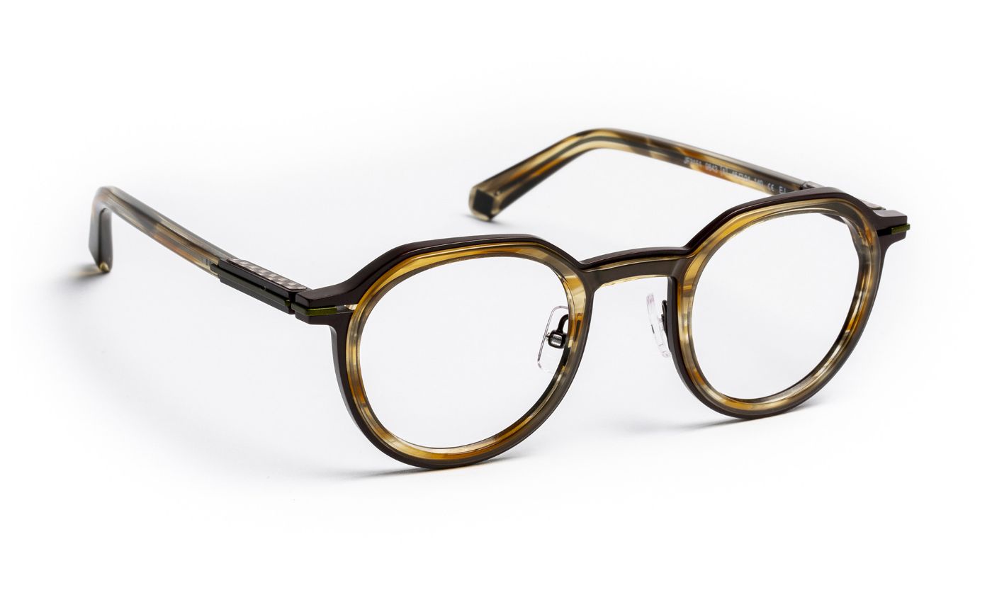 JF3151 C9843 Brown Horn/Green
