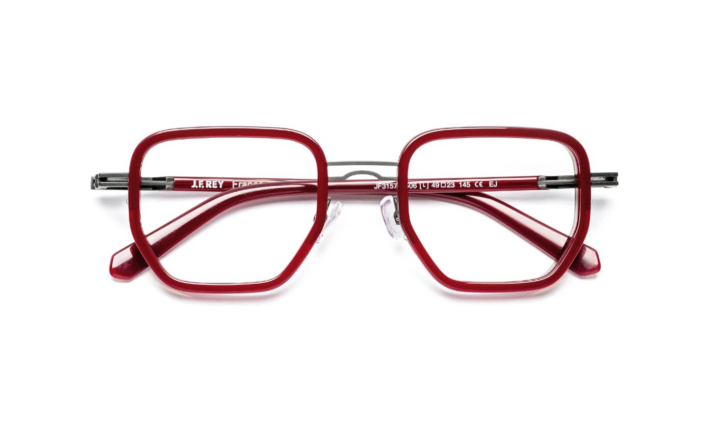 JF3157 C3506 Burgundy/Anthracite Gray