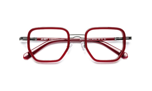 JF3157 C3506 Burgundy/Anthracite Gray